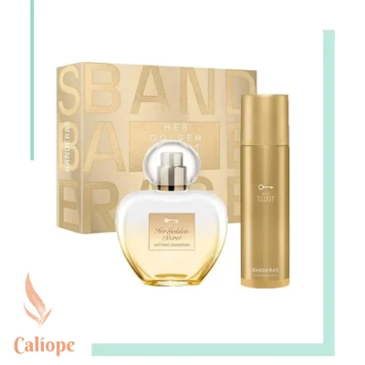 Cofre Her golden Secret edt x80ml + Deo