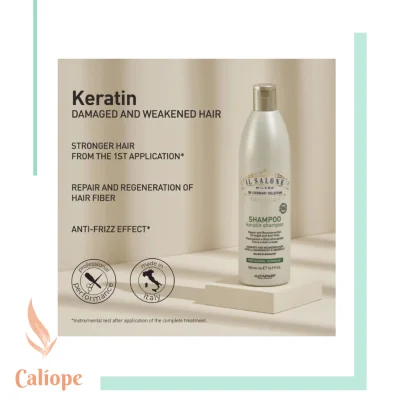 Shampoo IL SALONE reestructuración y Fuerza De 500ml - Imagen 5
