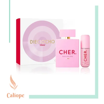 Cofre Dieciocho Glossy edp x100 + Body S...