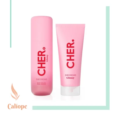Set Dieciocho Glossy Body Splash 135ml + Body Lotion 100ml - Imagen 2